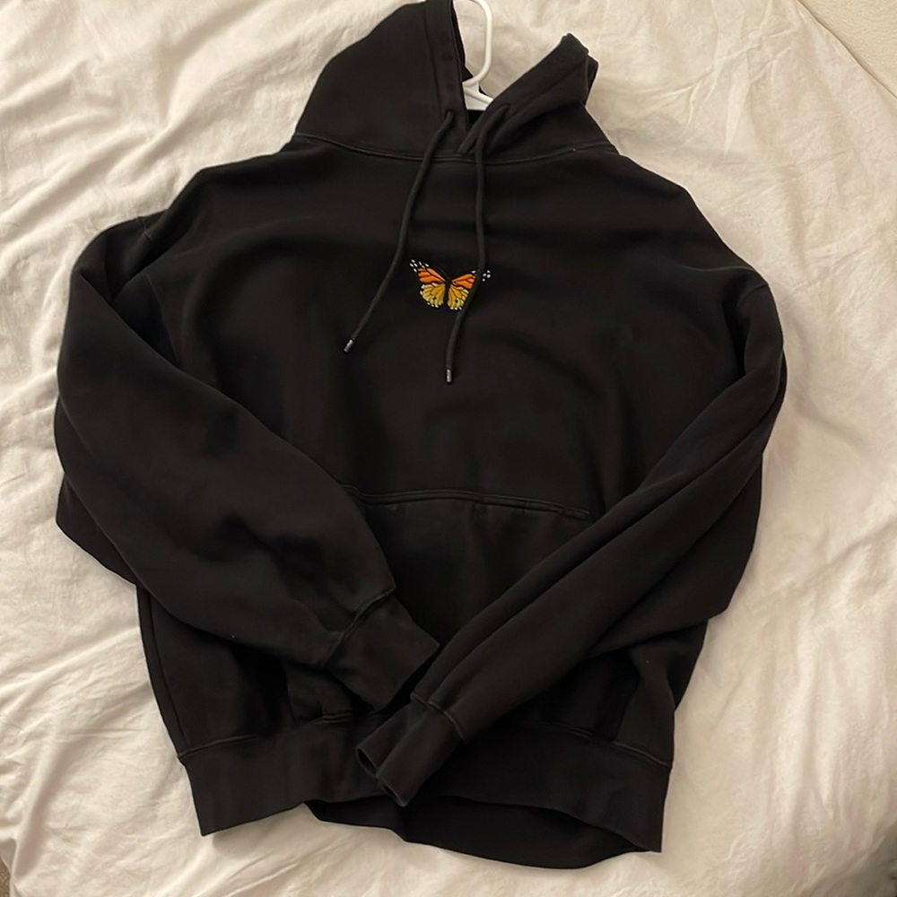 Brandy Melville John Galt Butterfly Hoodie
